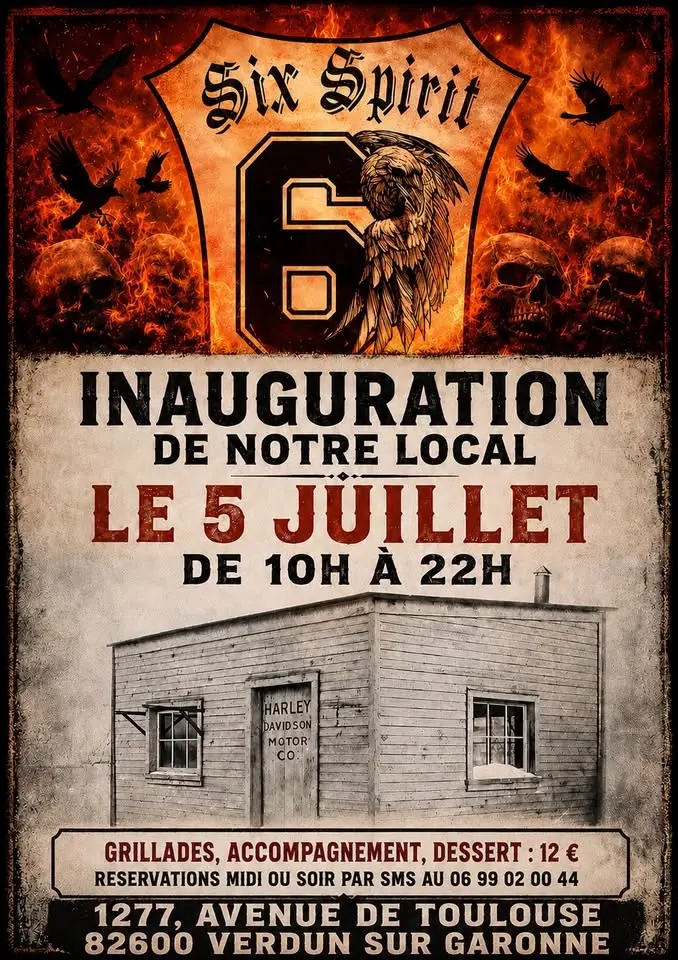 Inauguration du local des Six Spirit