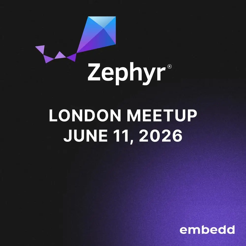 Zephyr Project Meetup - London