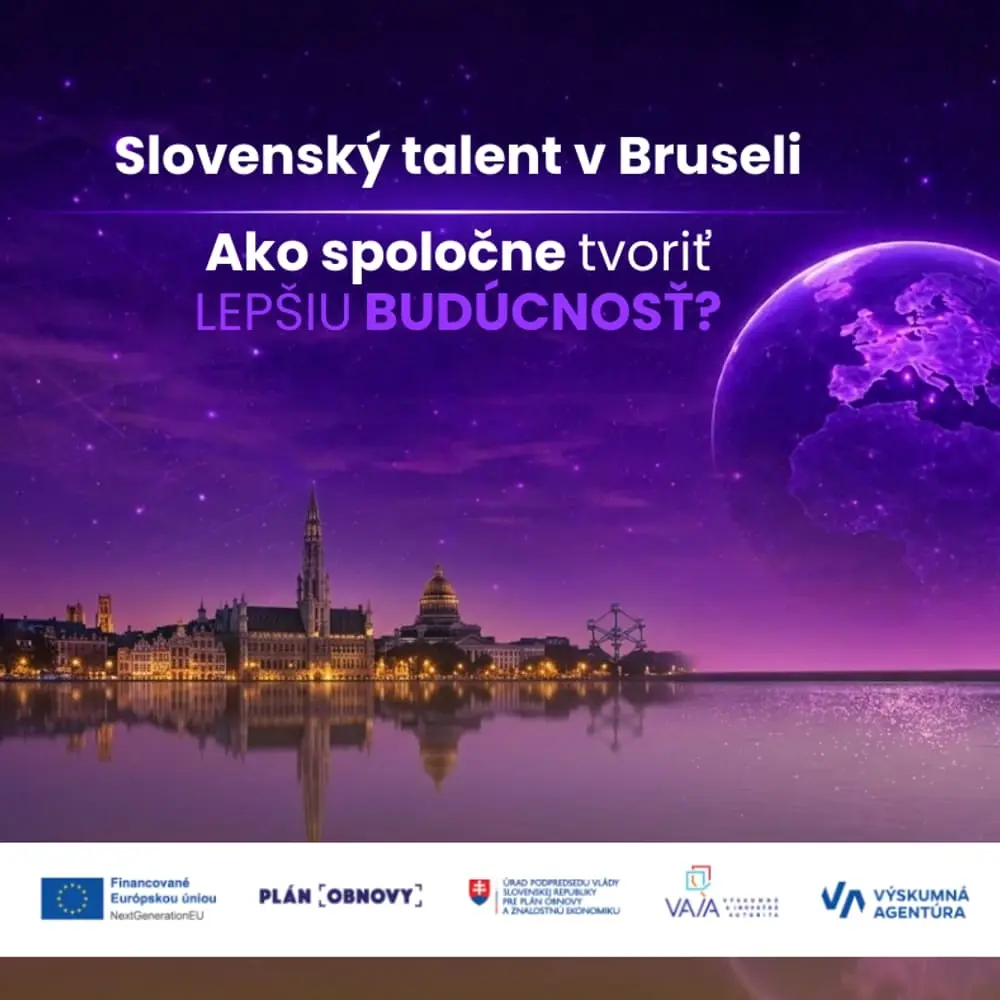 Slovenský talent v Bruseli – Ako spoločne tvoriť LEPŠIU BUDÚCNOSŤ?