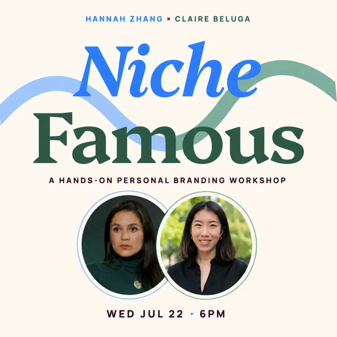 Niche Famous: a hands-on personal branding workshop