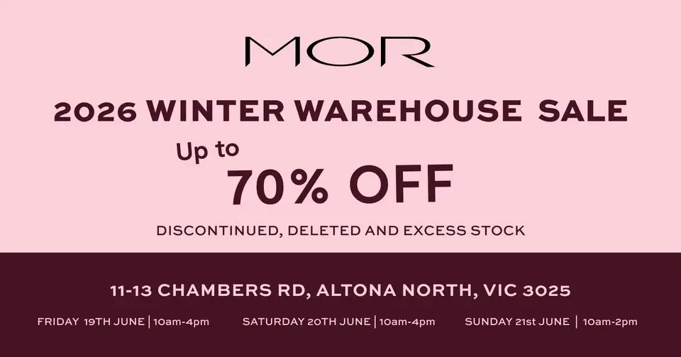 MELBOURNE WINTER WAREHOUSE SALE