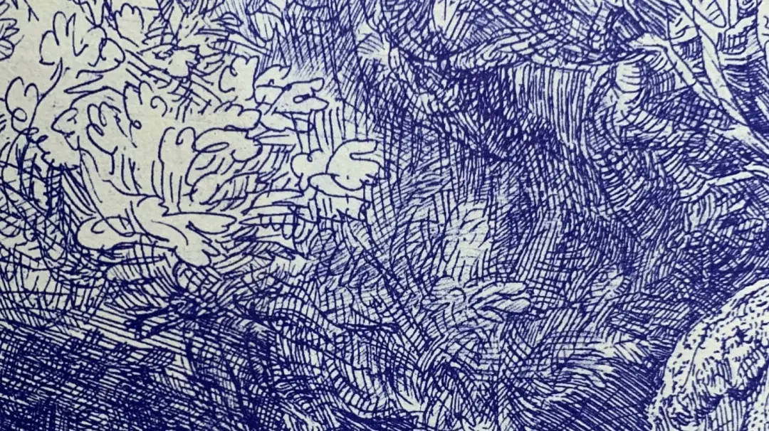 Hands on #2: ball-point drawing