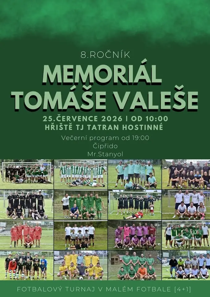 Memoriál Tomáše Valeše 2026