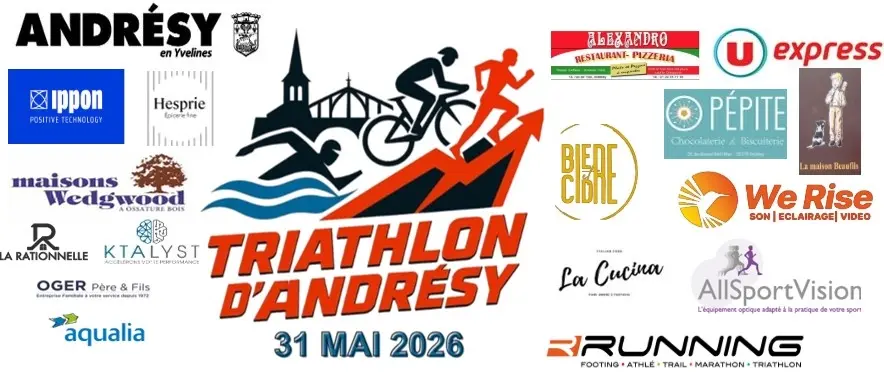 6e édition du Triathlon Sprint d'Andrésy