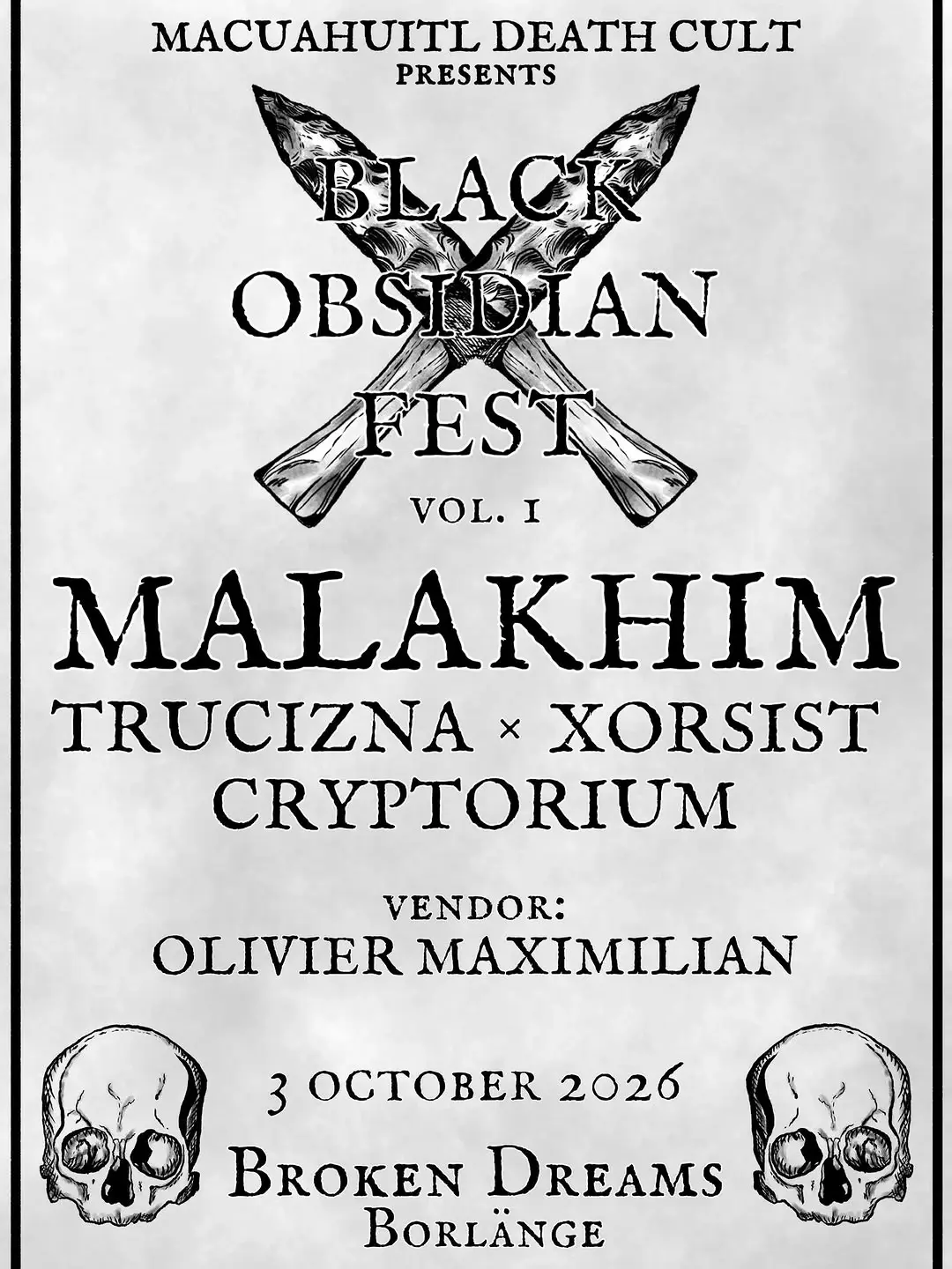 Black Obsidian Fest Vol. I