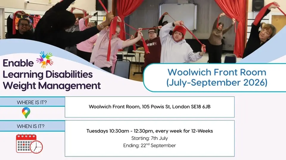 Learning Disability Weight Management Programme - Woolwich Front Room