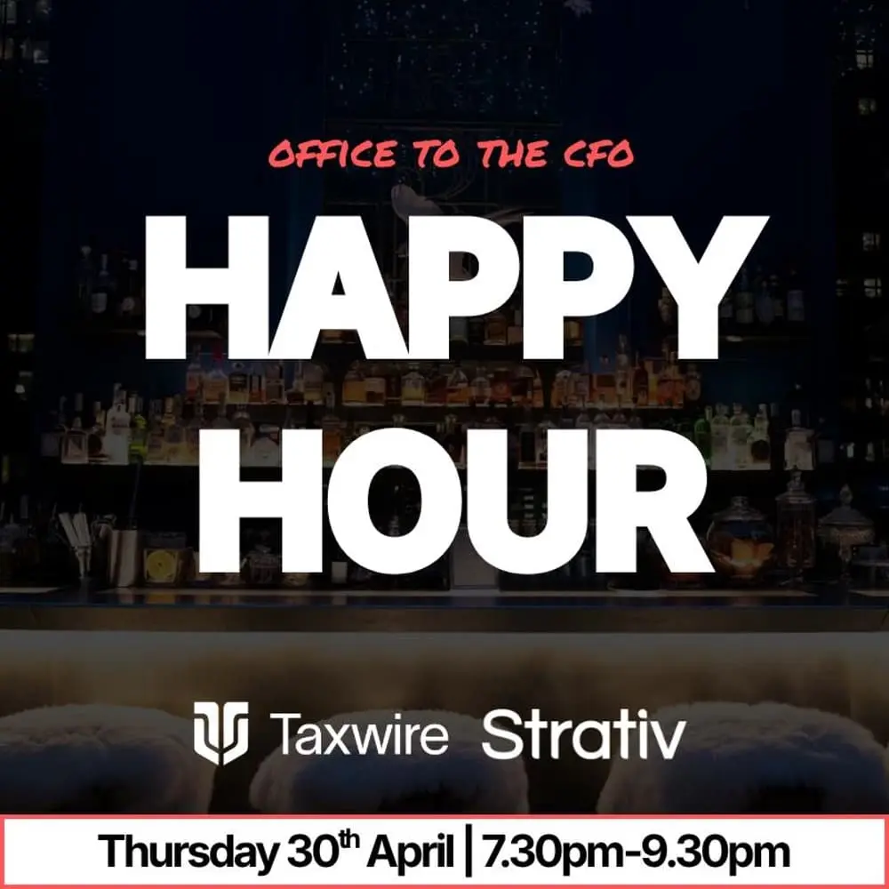 Taxwire x Strativ - Office to the CFO Happy Hour