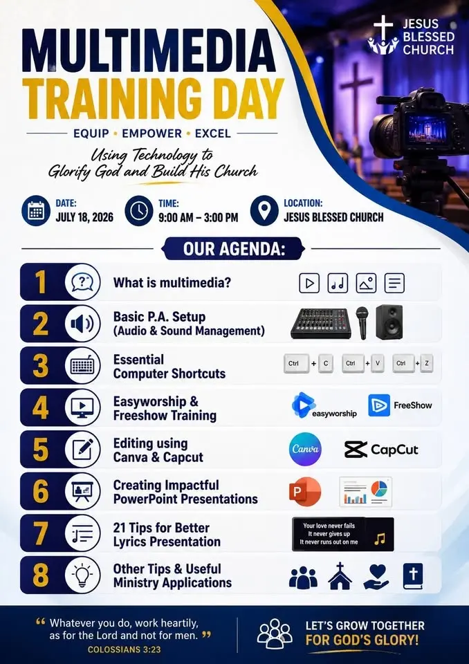 MULTIMEDIA TRAINING