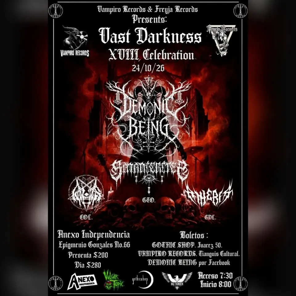 Vast Darkness XVIII celebration 
