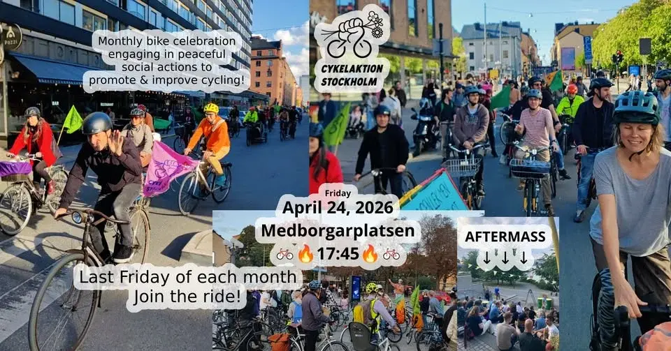 Critical Mass (April) 🔥🚲️
