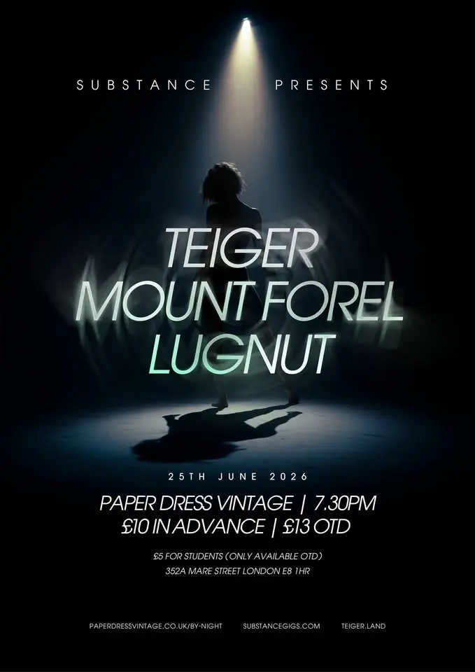 Substance at Paper Dress - featuring Teiger , Mount Forel and Lugnut