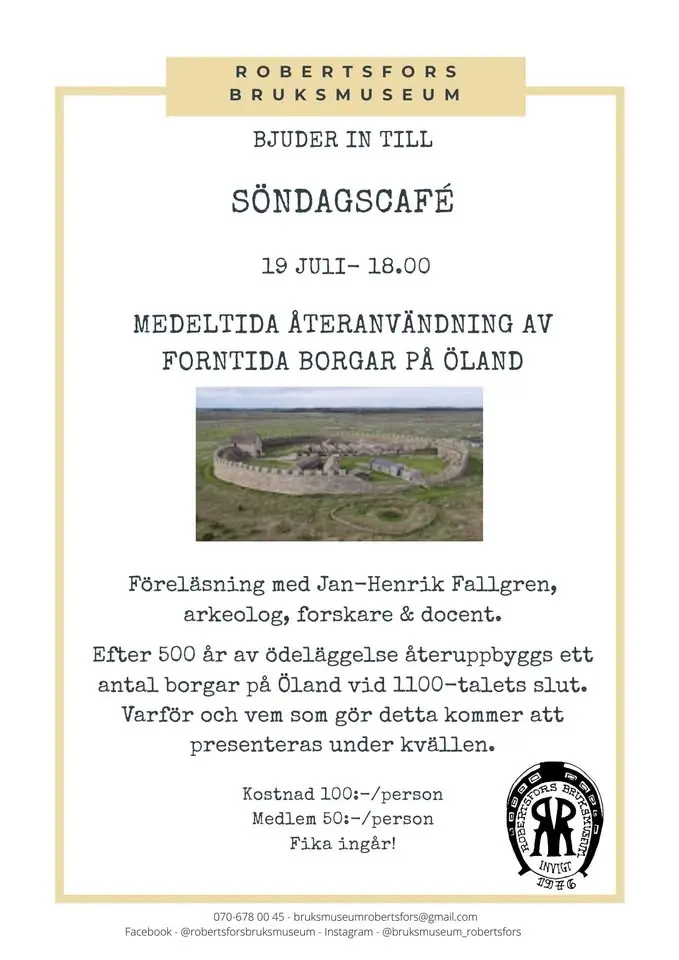 Medeltida återanvändning av forntida borgar på Öland