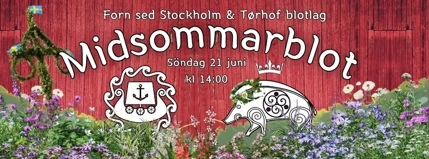 Midsommarblot söndag 21 juni kl 14