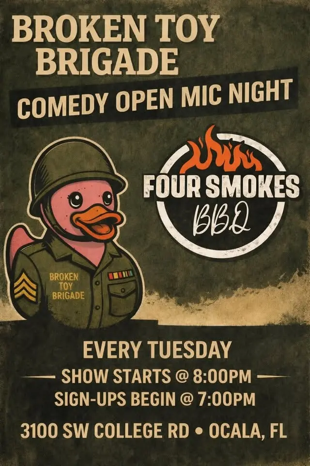 Open Mic Comedy at Four Smokes