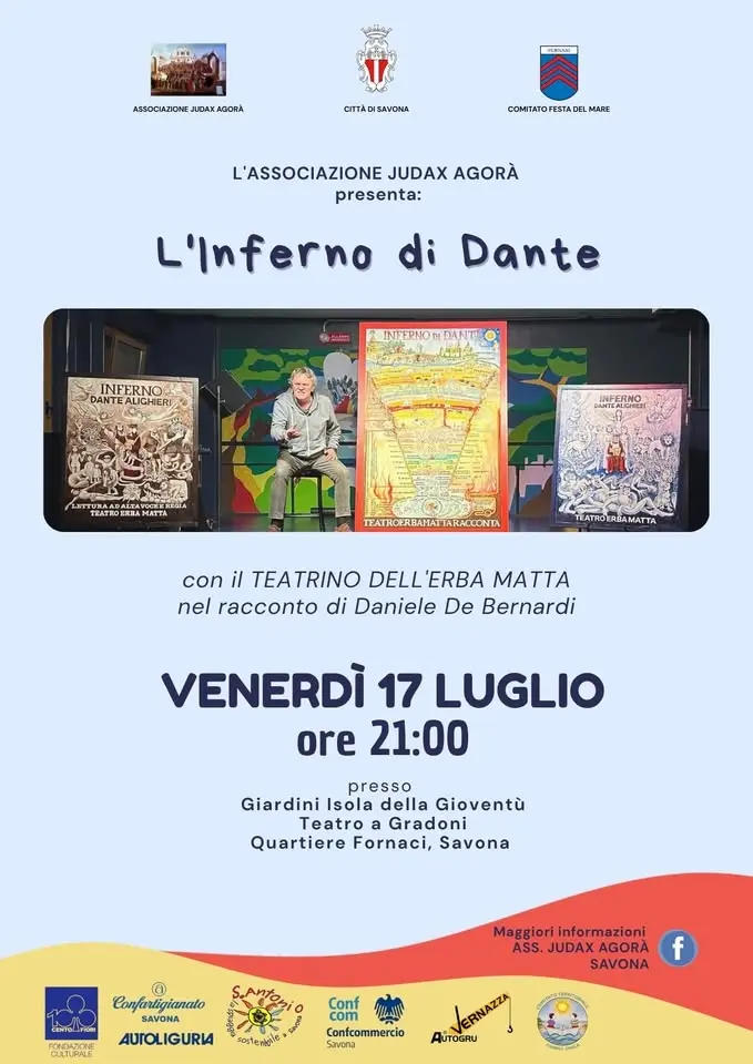 🔥L'Inferno di Dante🔥 nel racconto di Daniele De Bernardi
