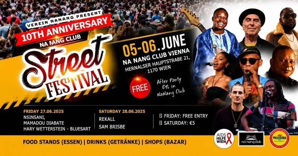 NaNang Straßenfest (street festival)... 5/6 juni 2026
