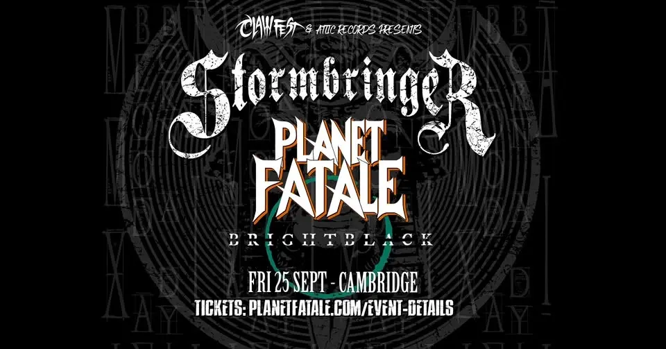 Stormbringer | Planet Fatale | Bright Black