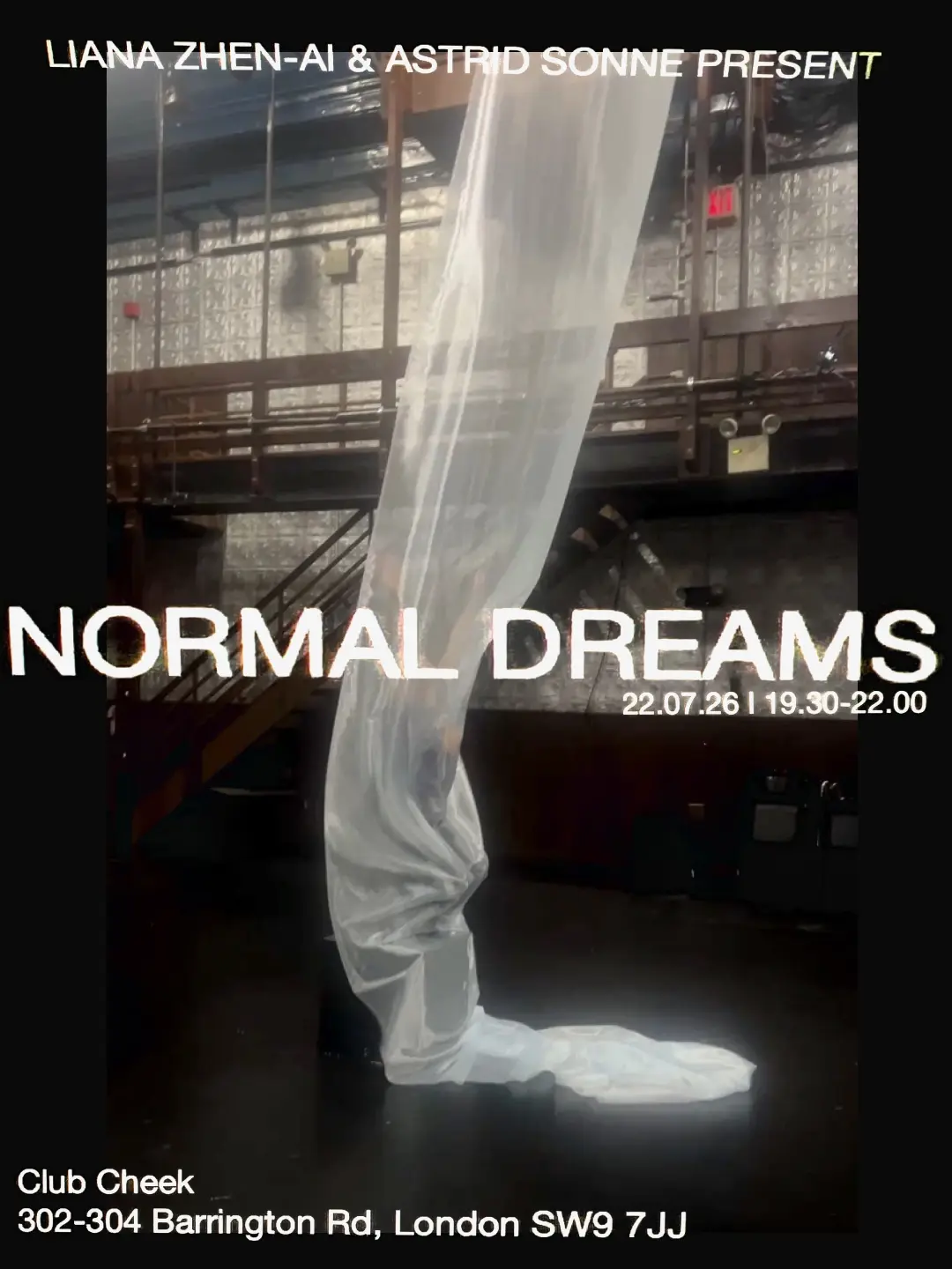 Liana Zhen-Ai & Astrid Sonne present Normal Dreams