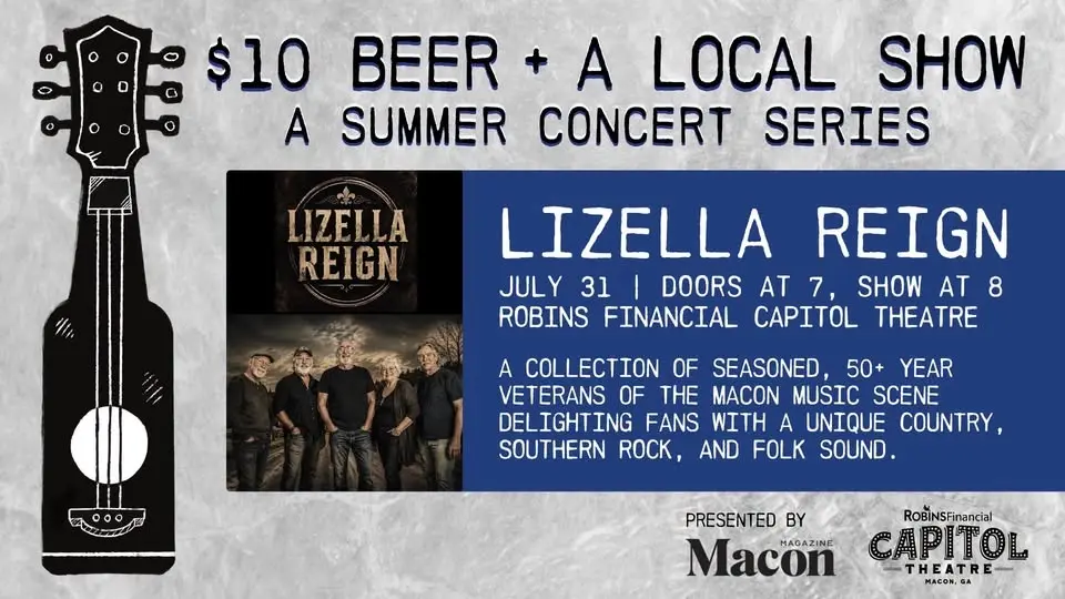 $10 Beer + A Local Show: Lizella Reign
