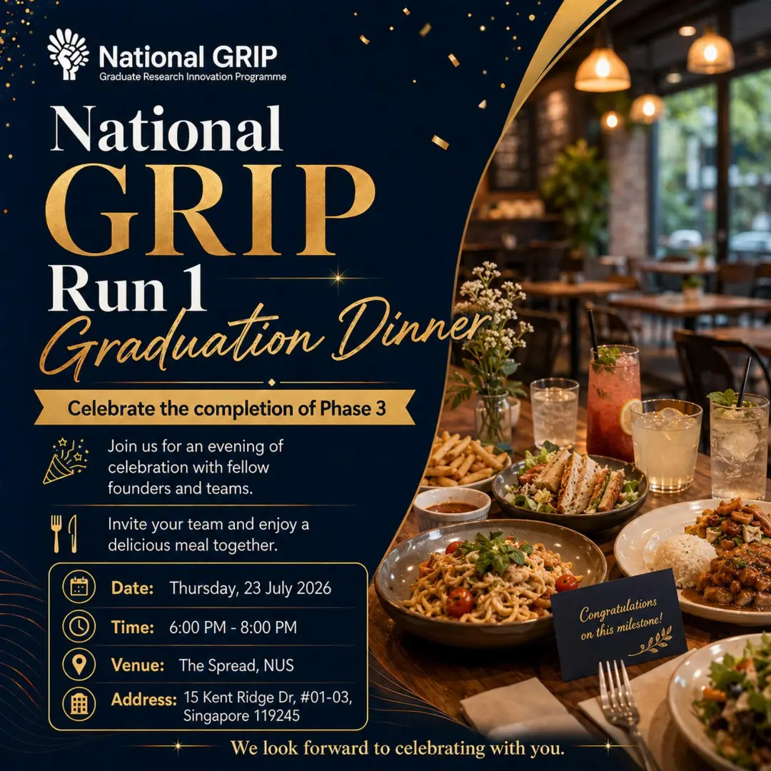 Run 1 Phase 3 Graduation Dinner