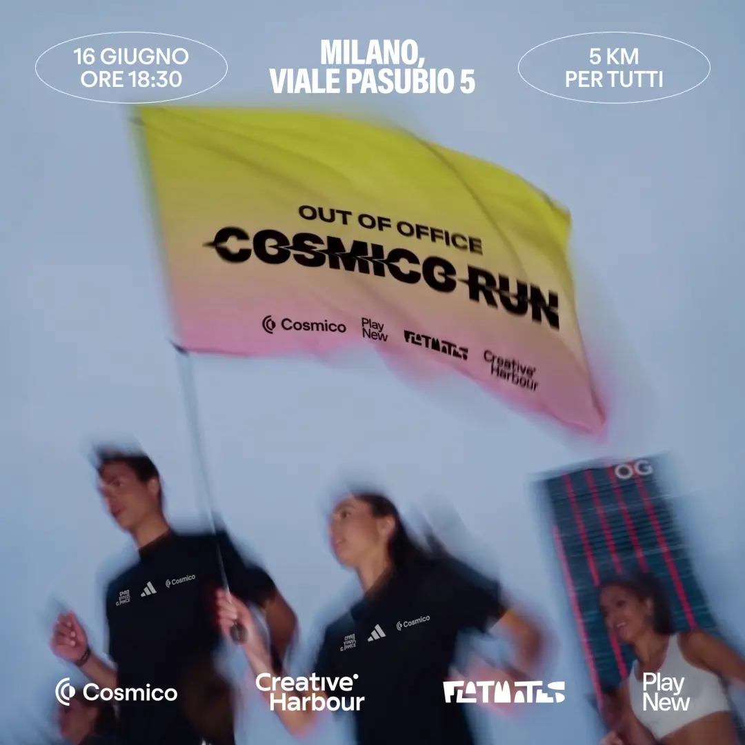 COSMICO RUN - out of office 🏃♀️🏃♂️