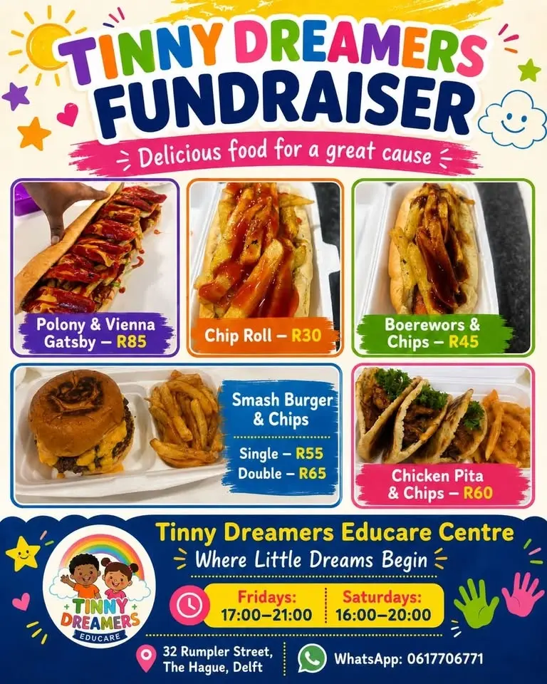 Tinny Dreamers - Food fundraiser 