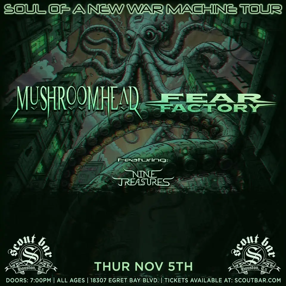 Mushroomhead & Fear Factory w/ special guests Nine Treasures