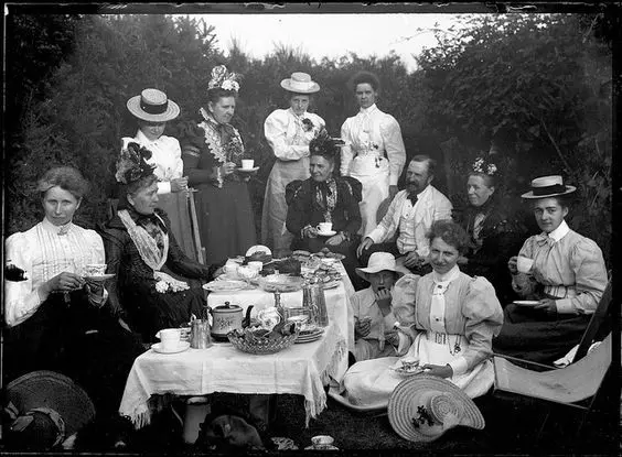 Viktoriansk picknick på Nationaldagen 