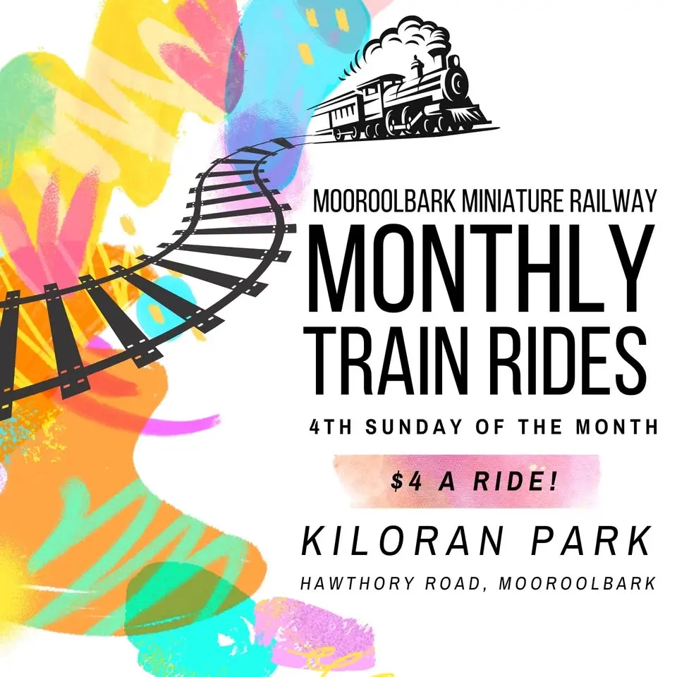 Mooroolbark Miniature Railway Train Rides