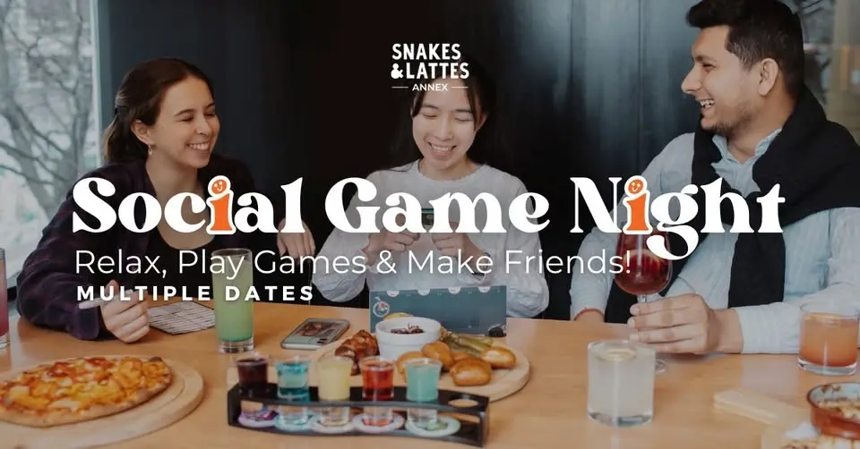 Annex Social Game Night - Play Board Games & Make Friends!