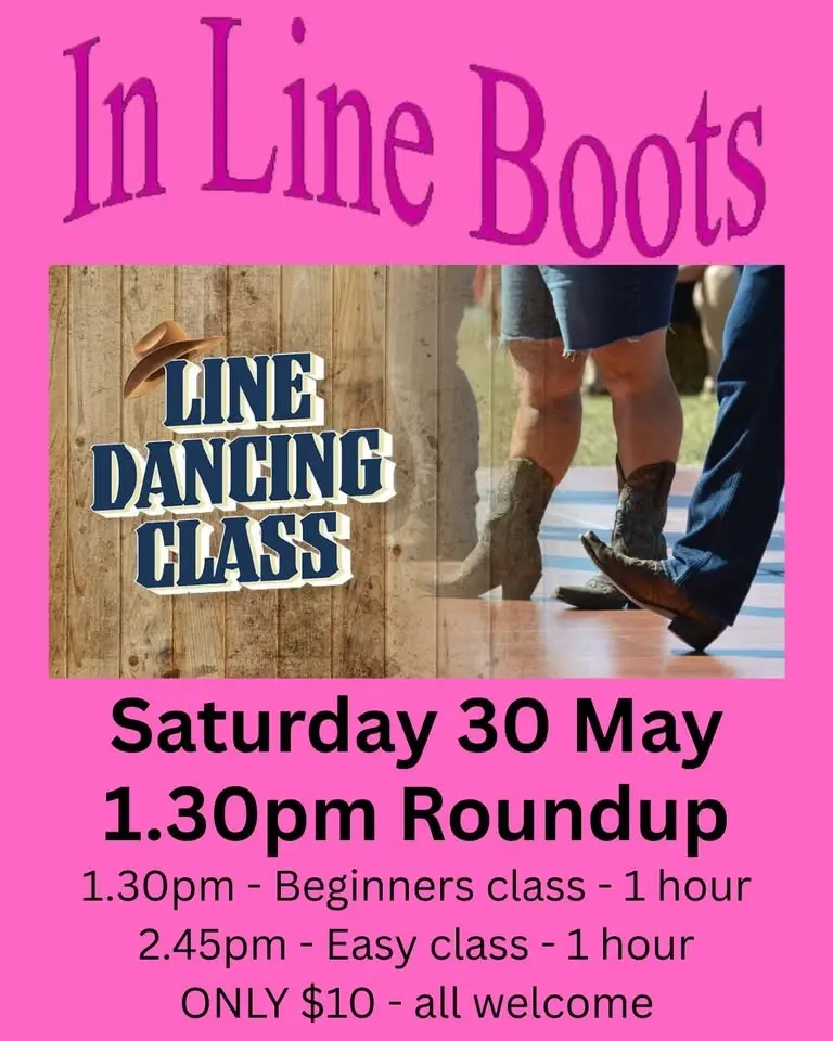 Line Dancing Saturday 30 May