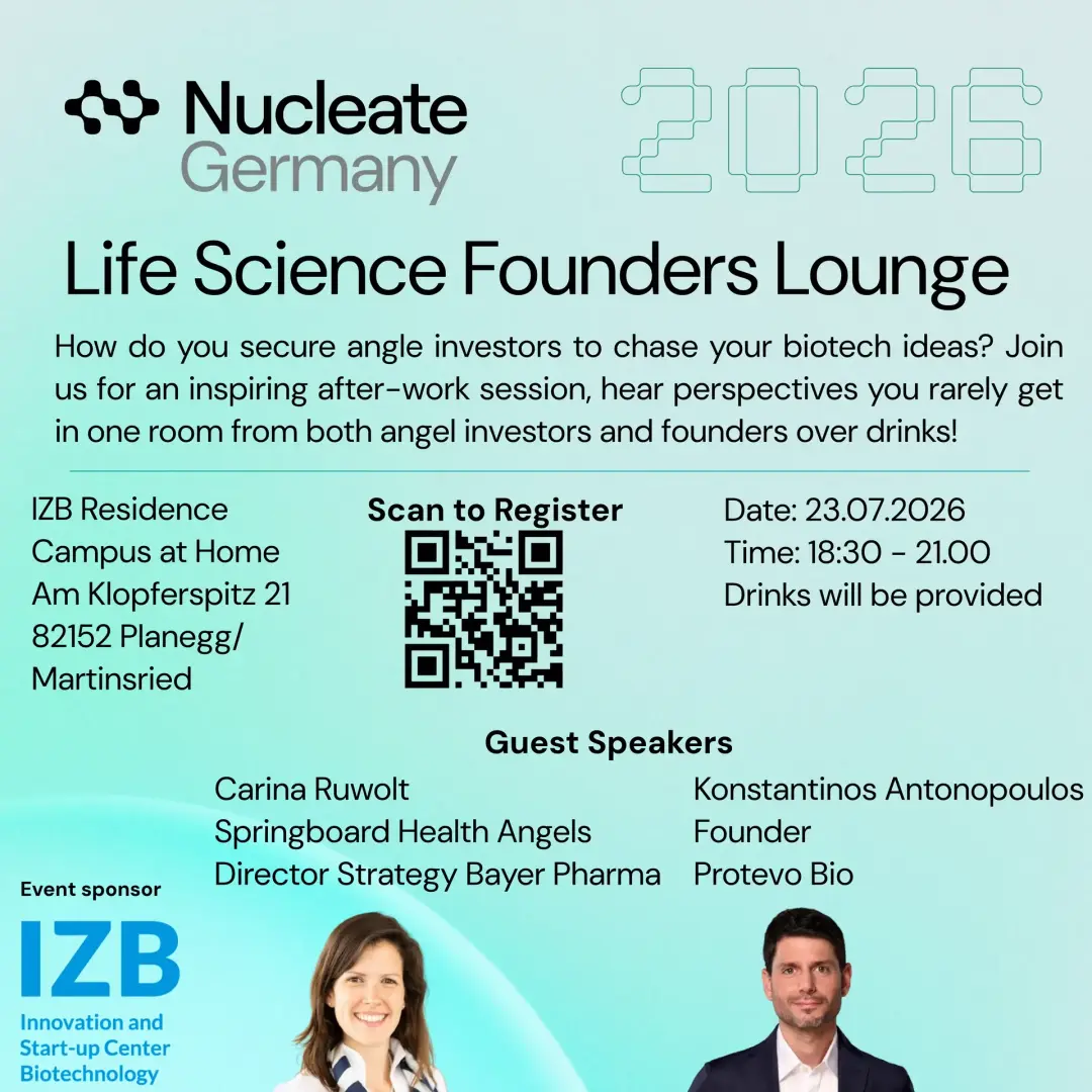 Life Science Founders Lounge: Angel investment