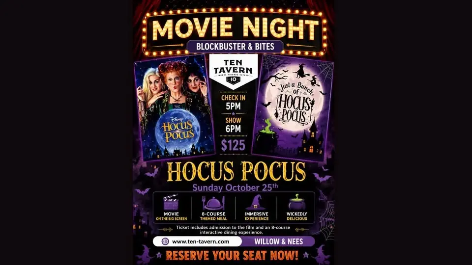Hocus Pocus Blockbuster & Bites