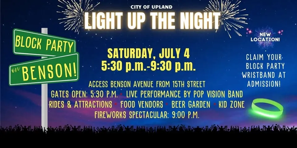 LIGHT UP THE NIGHT Block Party on Benson