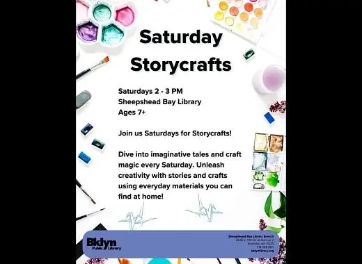 Saturday Storycrafts