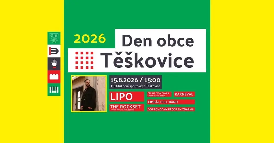Den obce Těškovice - 2026