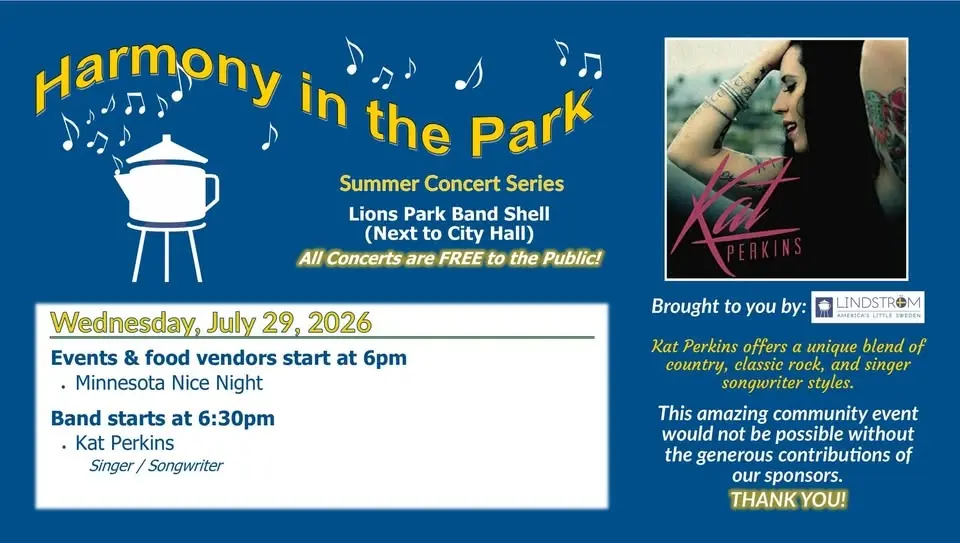 Harmony in the Park- Kat Perkins & Minnesota Nice Night