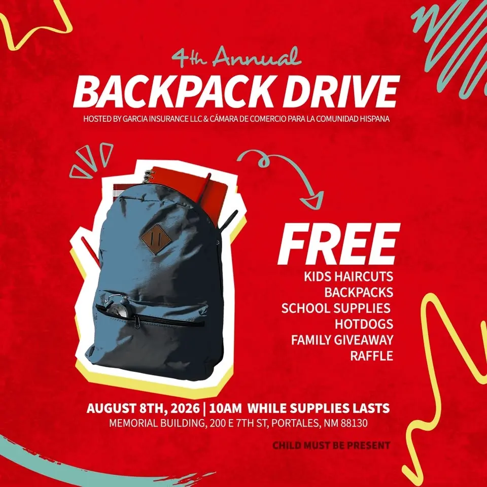 🎒 4th Annual Community Backpack Drive |🎒  4ta Mochilada Anual Comunitaria