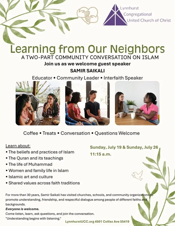 Learning from our Neighbors | Know your Muslim Neighbor, a special Conversation Series