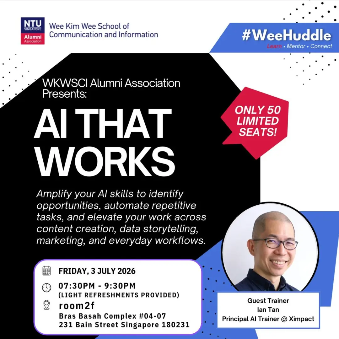 AI THAT WORKS by WKWSCI Alumni Association