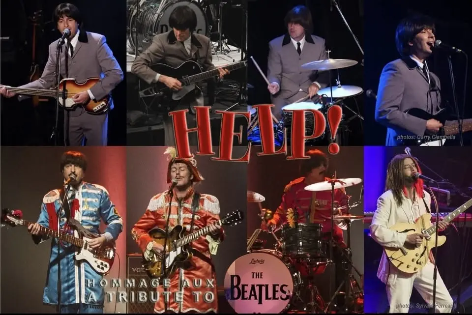 HELP! HOMMAGE AUX BEATLES — SPECTACLE GRATUIT! PARC BELLEVUE (PINCOURT, QC) 