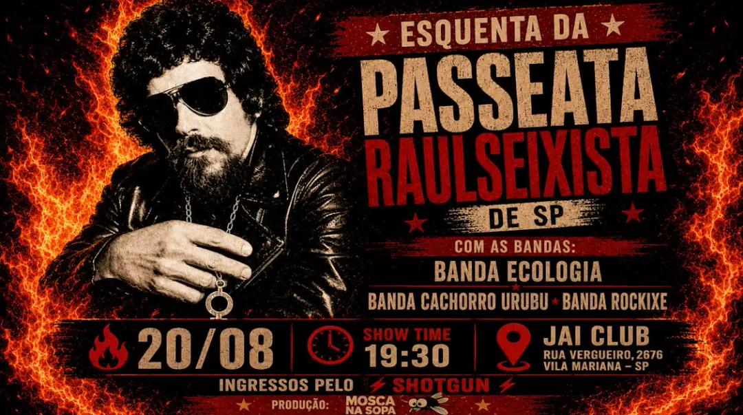 Esquenta Da Passeata Raul Seixista Em Sp