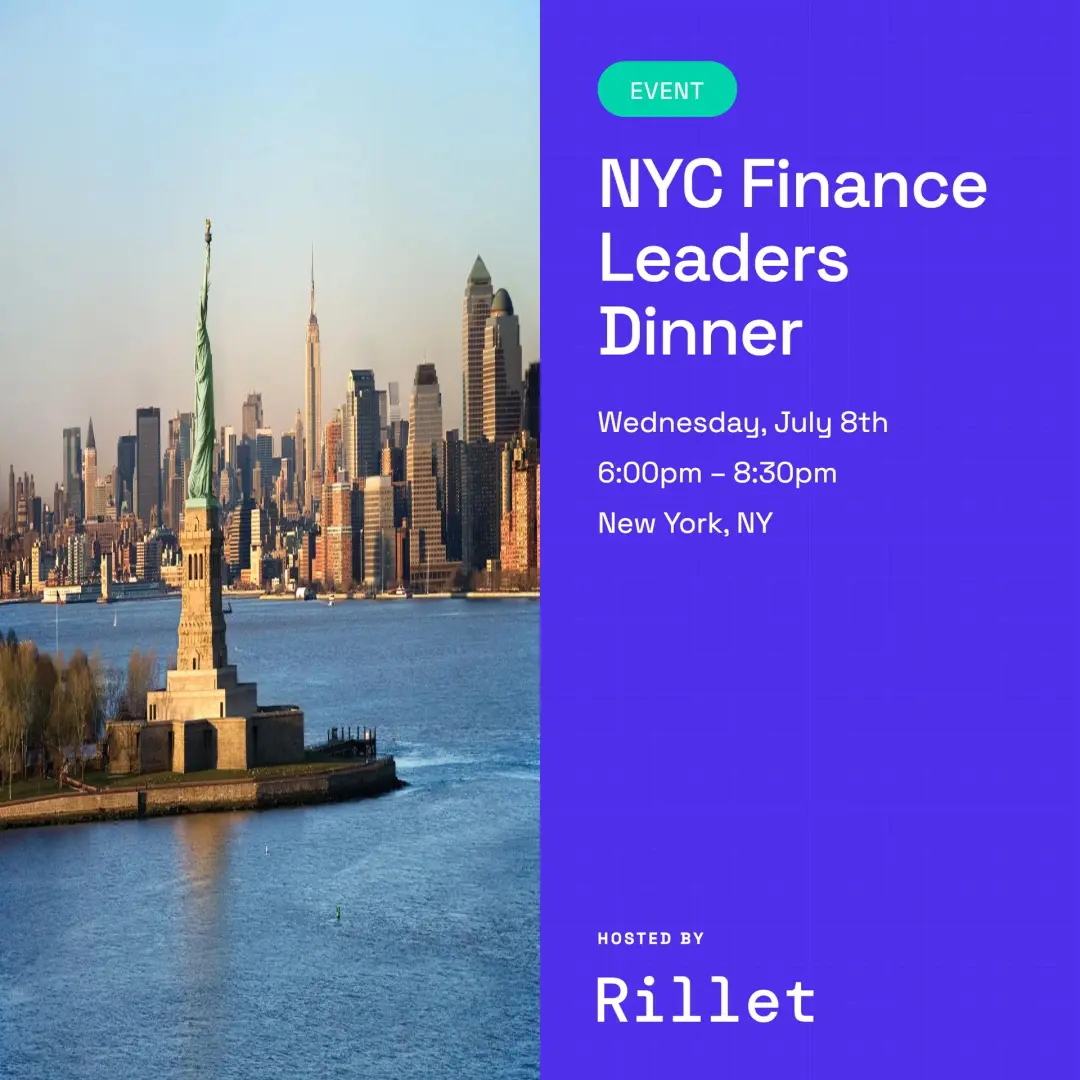 NYC Finance Leaders Dinner w/ Rillet