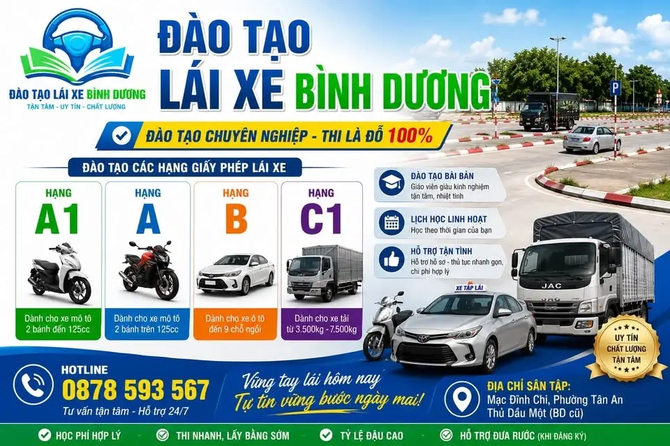 Khai giảng khoá đào tạo lái xe