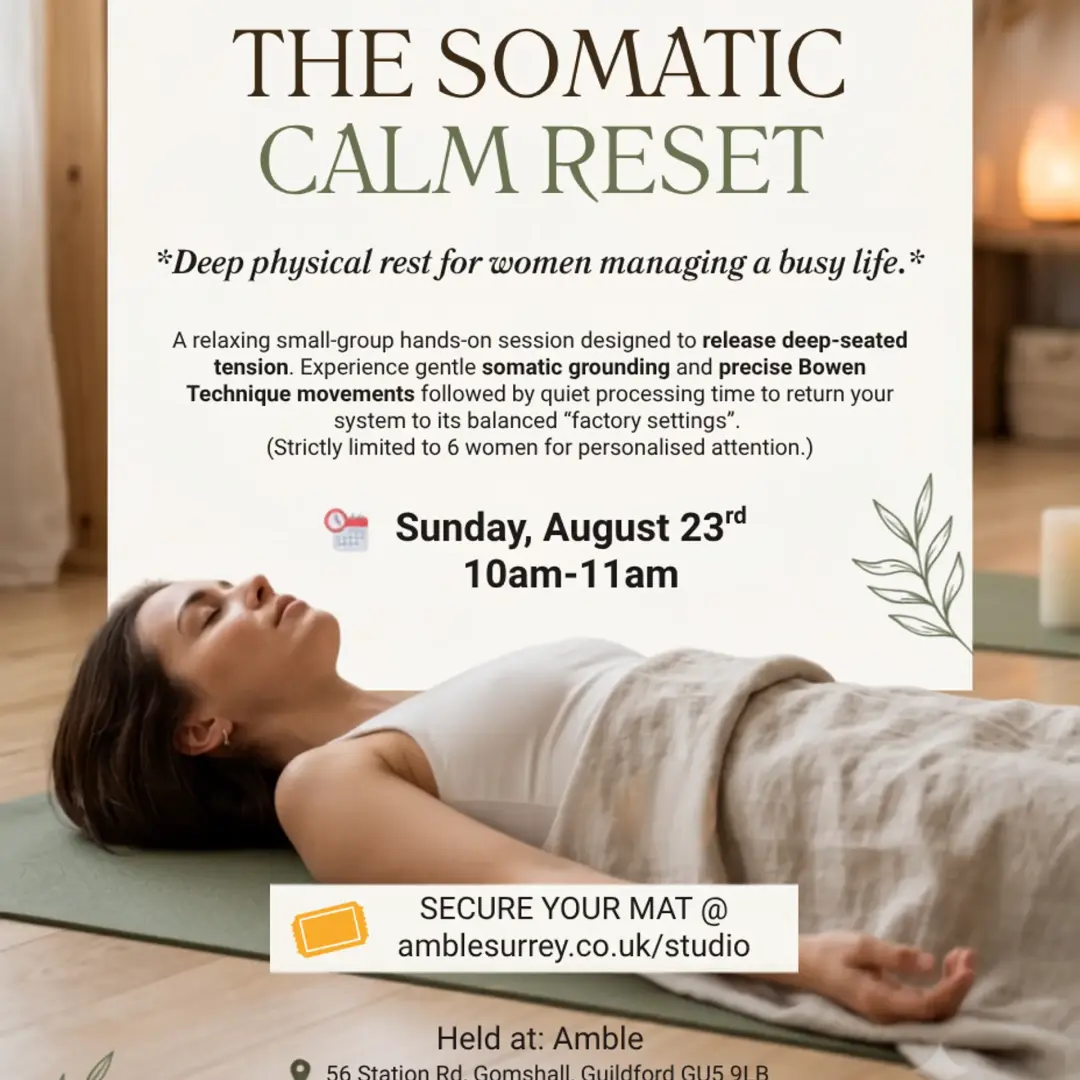 The Somatic Calm Reset