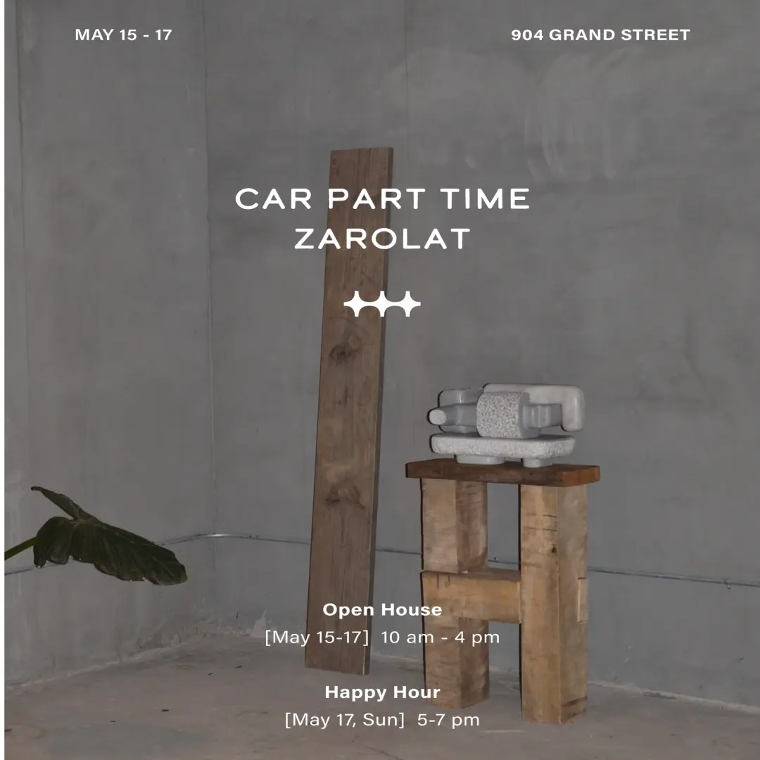 Zarolat x Car Part Time: NYCxDesign Happy Hour