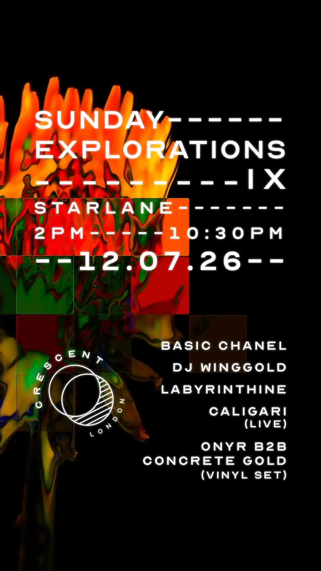 Crescent London: Sunday Explorations IX