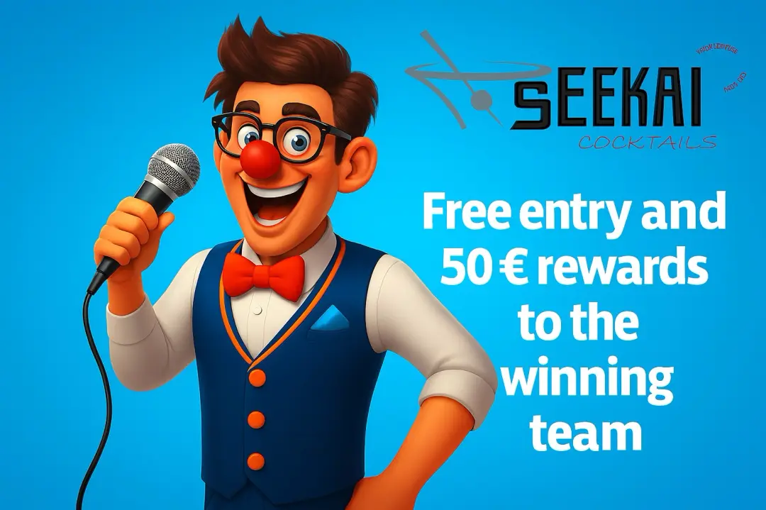 Quiz🤔probably the best Quiz in the city/rewards50€🏆Free entry
“English”