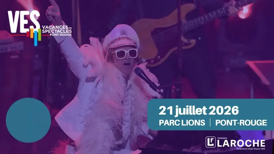 ELTON SONGS - HOMMAGE À ELTON JOHN - FESTIVAL VACANCES EN SPECTACLES - GRATUIT