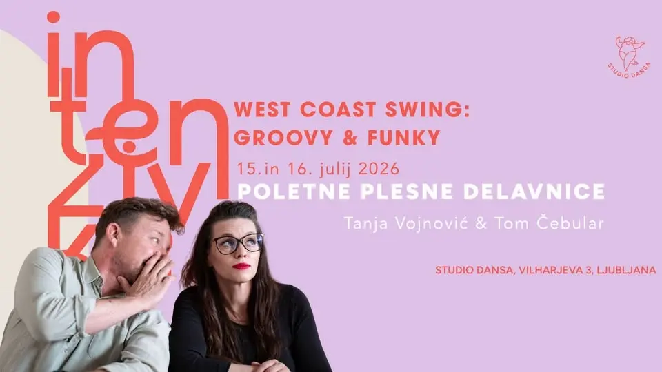 WCS GROOVY & FUNKY | poletna intenzivka | 15. in 16.7.2026